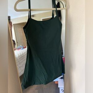 Lululemon Align Cami Strap Dress-dark green